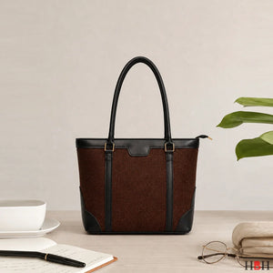 Miraas Tote - Onyx Walnut - HBH