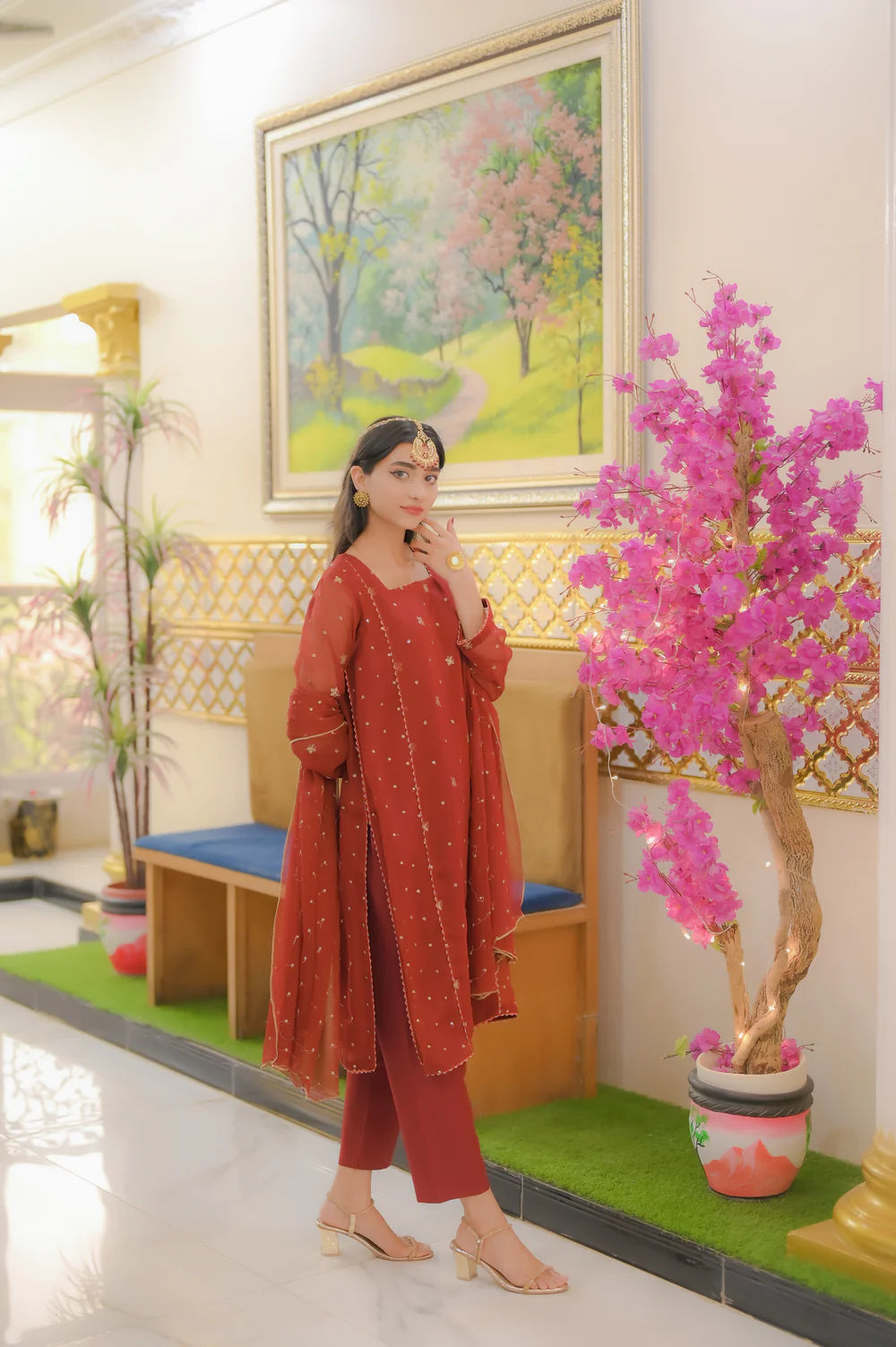 Youthful Festive Flair 3 Piece Suit -  Shadeforteen