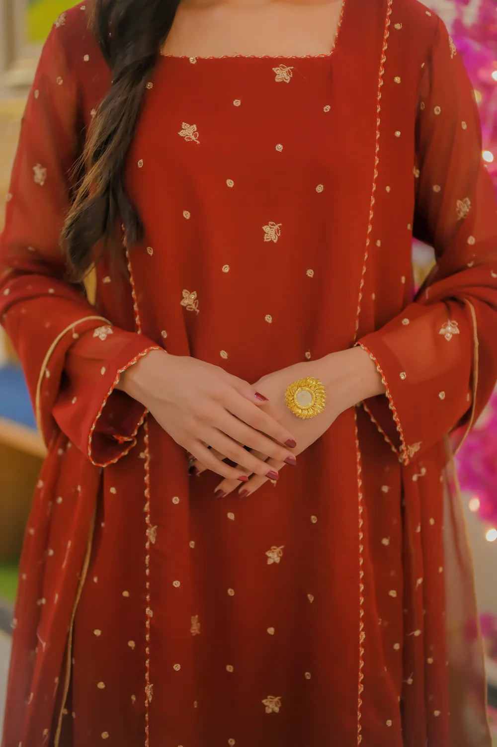 Youthful Festive Flair 3 Piece Suit -  Shadeforteen