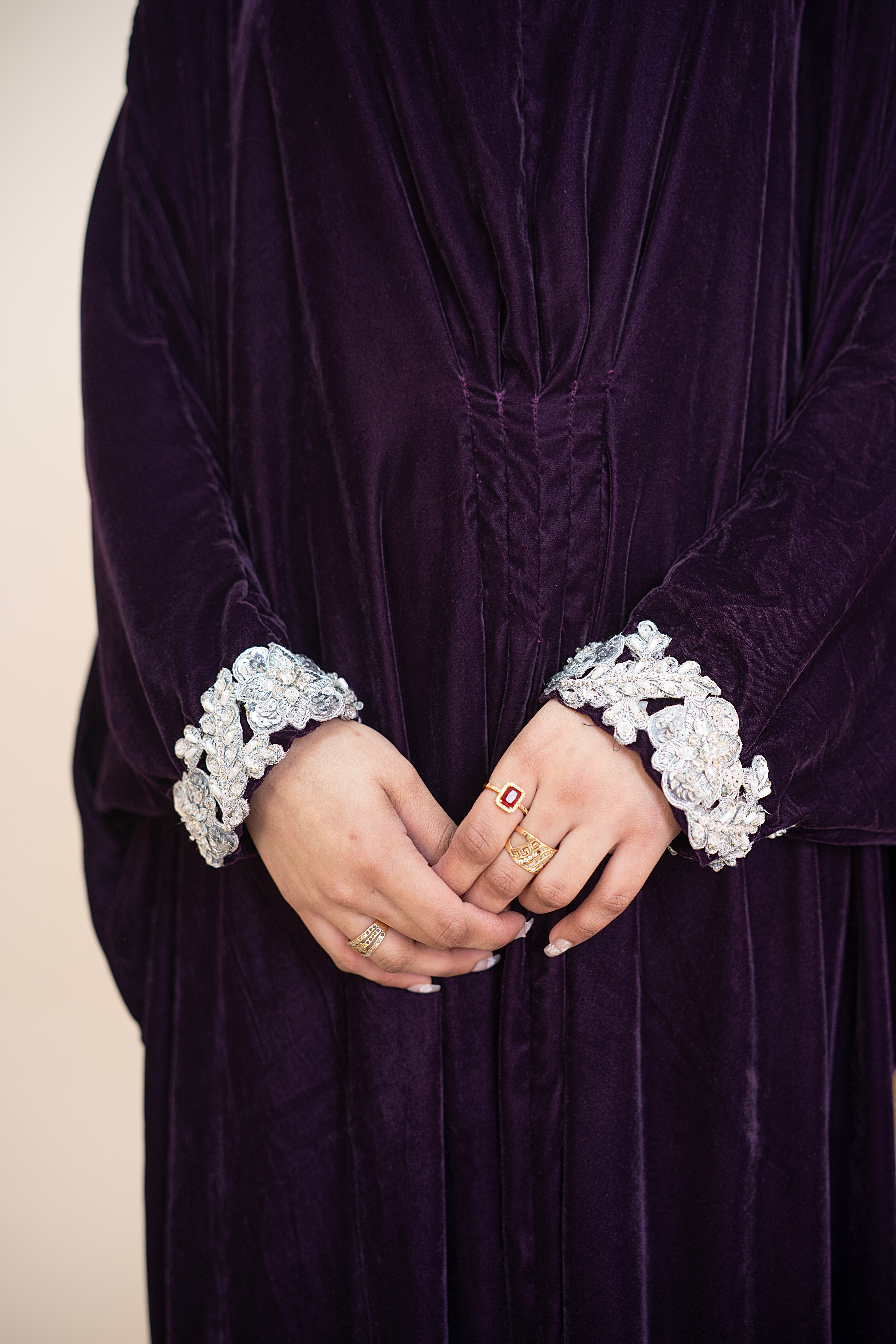 PLUMÉ Handcrafted Valvet Kaftan - Mina Muse