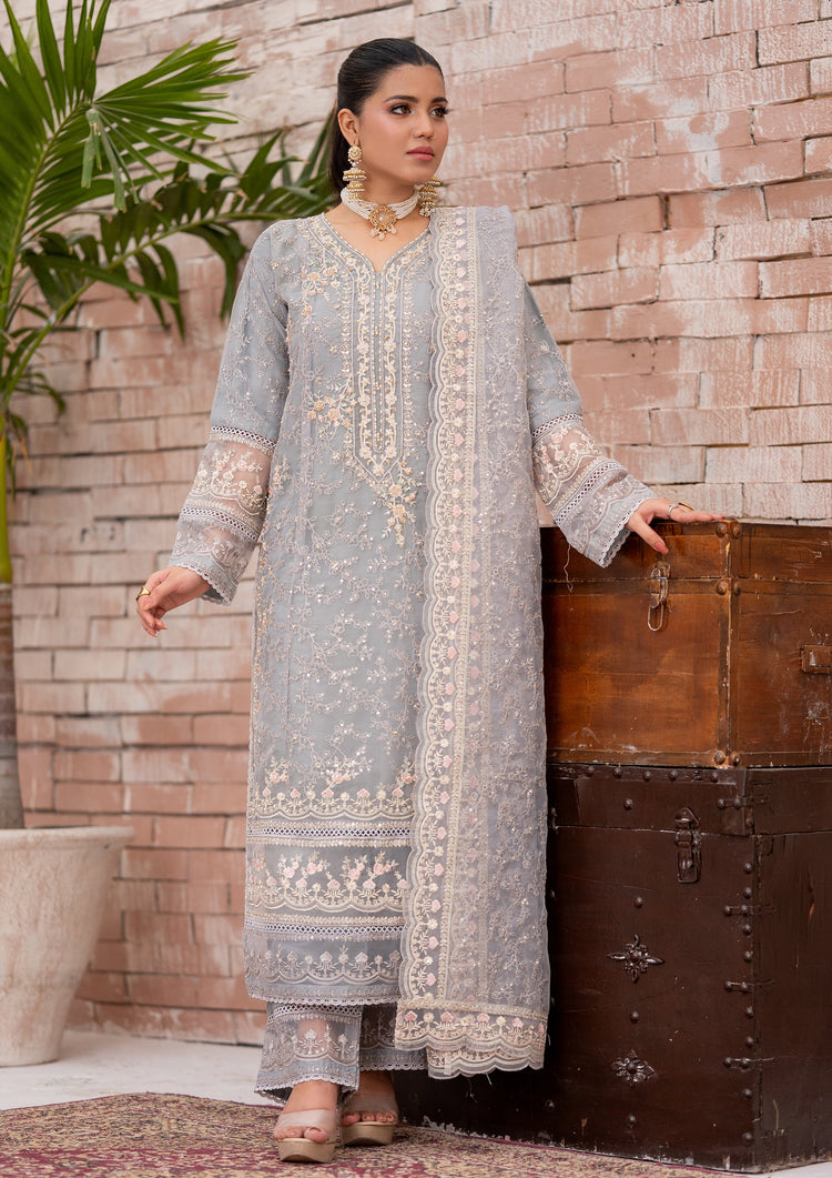 Mayal BN-1113 - 3 Piece Stitched Fancy Heavy Embroidered - Bint-e-Noor