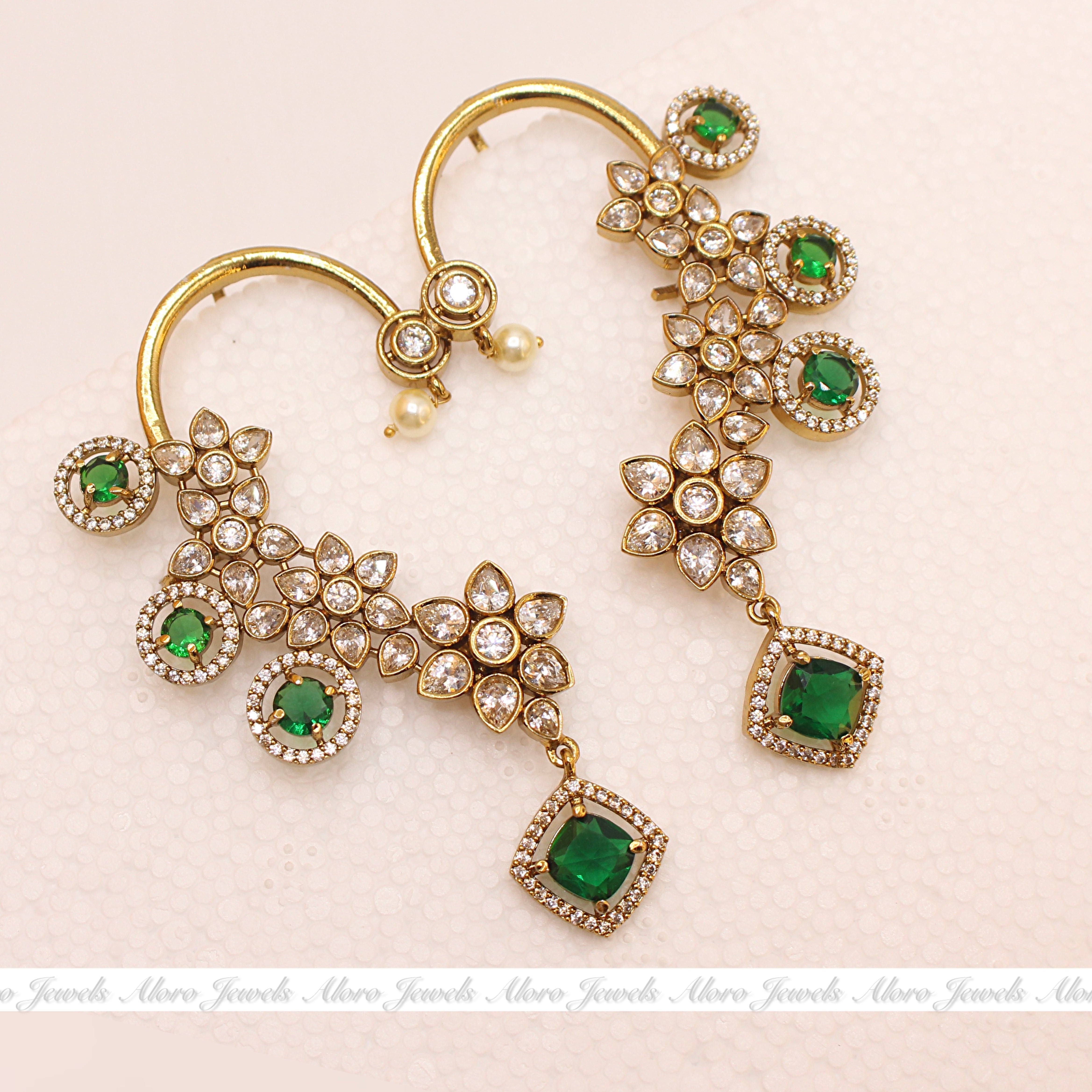 Jasmine Earwrap Earrings - Aloro Jewels