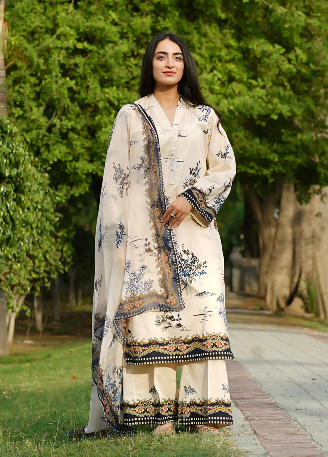 Lina - Lawn - Ileen by Naba Bilal - Unstitched