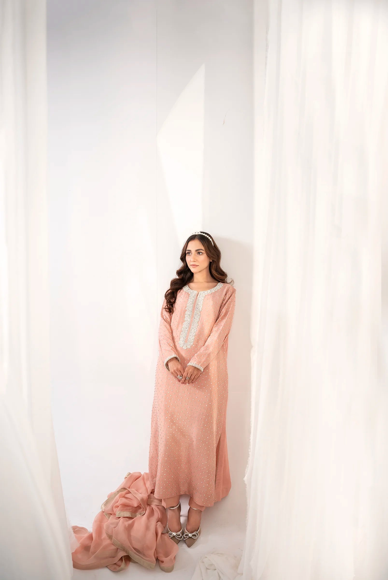 Leah 3 Piece Stitched - Javeria Zoa