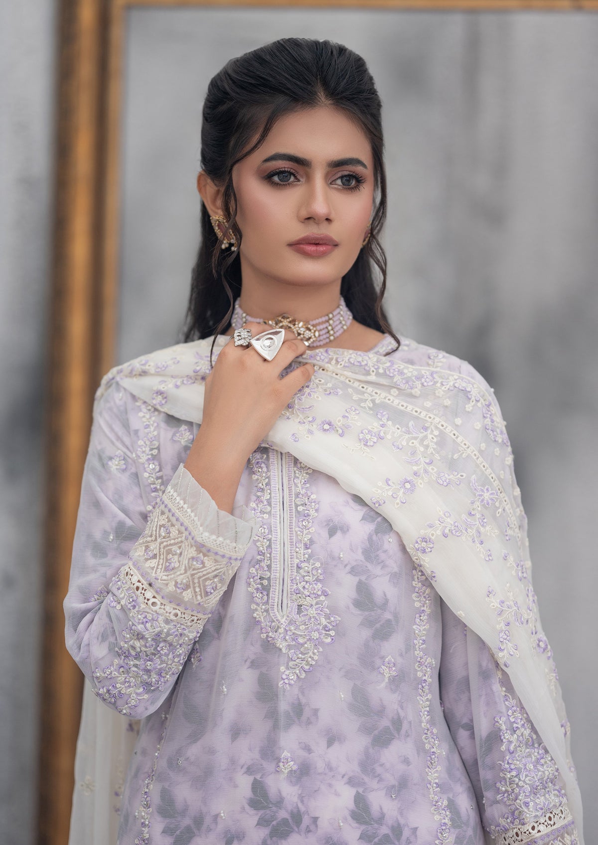 Cinderella BN-1004 - 3 Piece Stitched Fancy Heavy Embroidered - Bint-e-Noor