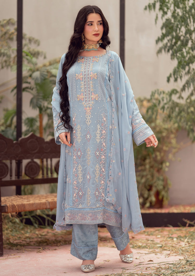 Isbah BN-1146 - 3 Piece Stitched Fancy Heavy Embroidered - Bint-e-Noor