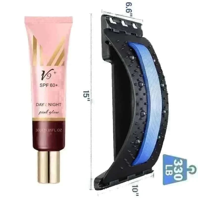 V9 Pink Glow Day & Night Cc Primer Cream - Muicin