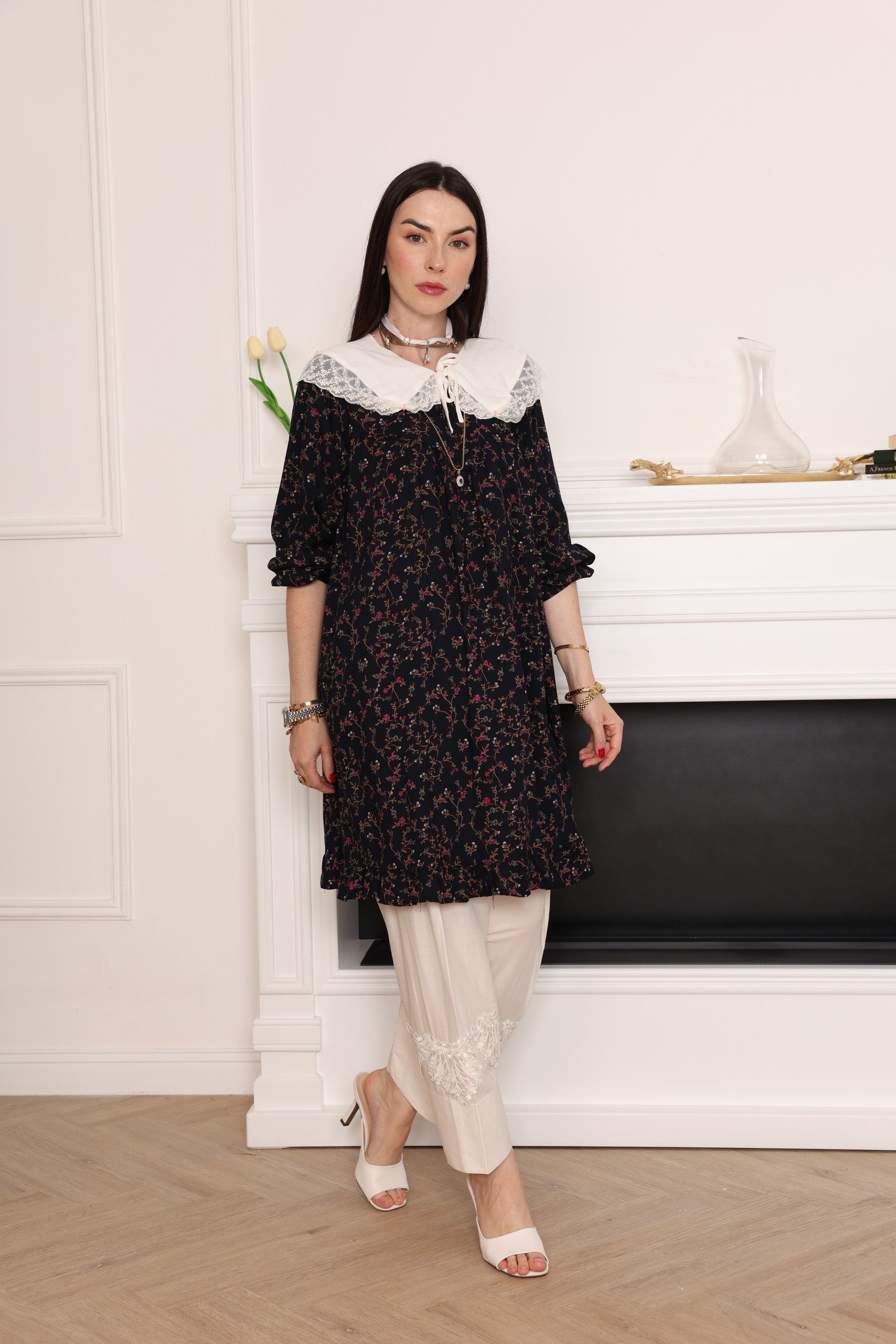 Midnight Blossom Top - Meemseen Independent