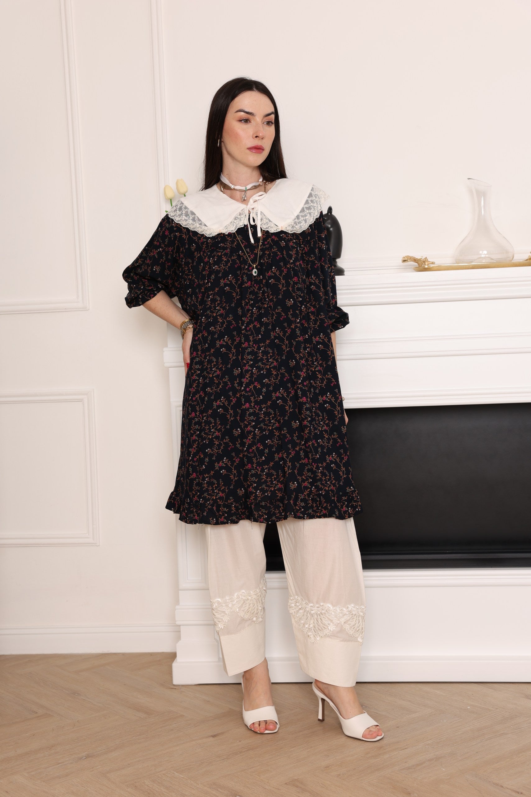Midnight Blossom Top - Meemseen Independent