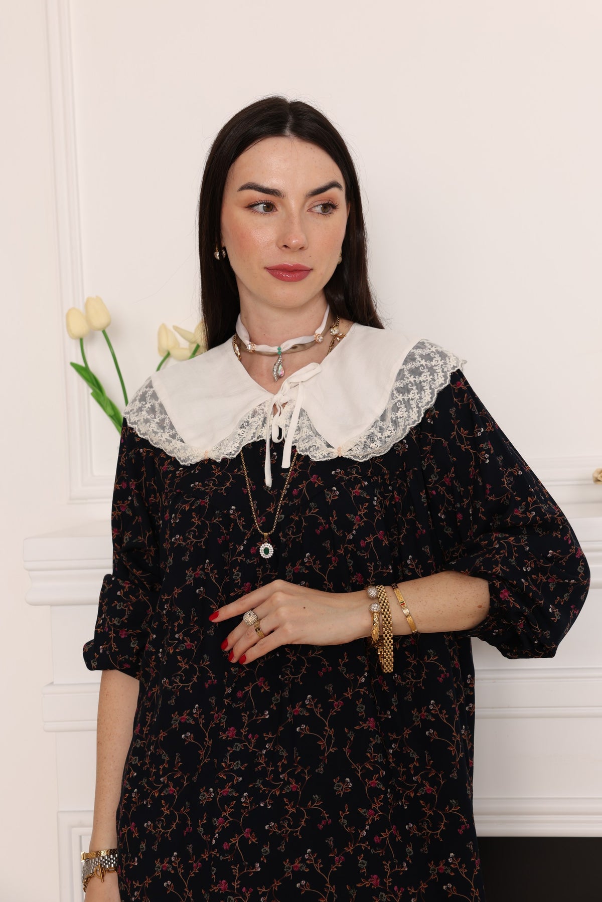 Midnight Blossom Top - Meemseen Independent