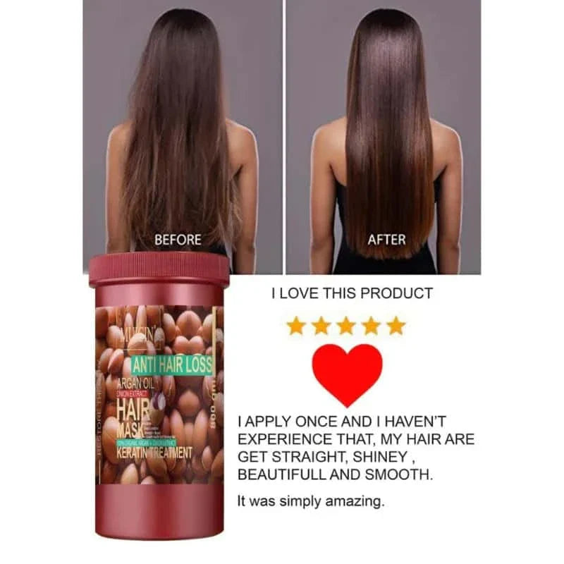 Onion Extract & Argan Oil Hair Mask - Muicin