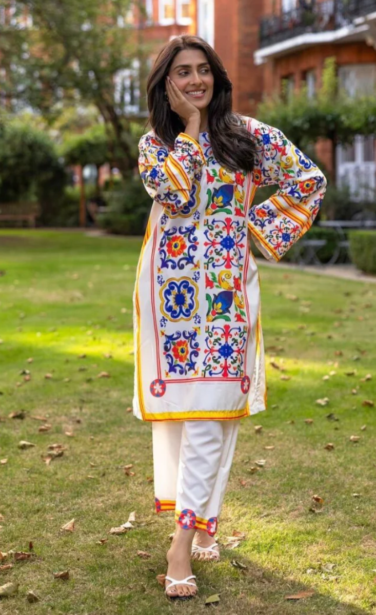 Rooh-e-Bahar - Stitched 2 Pcs - Kala Jora