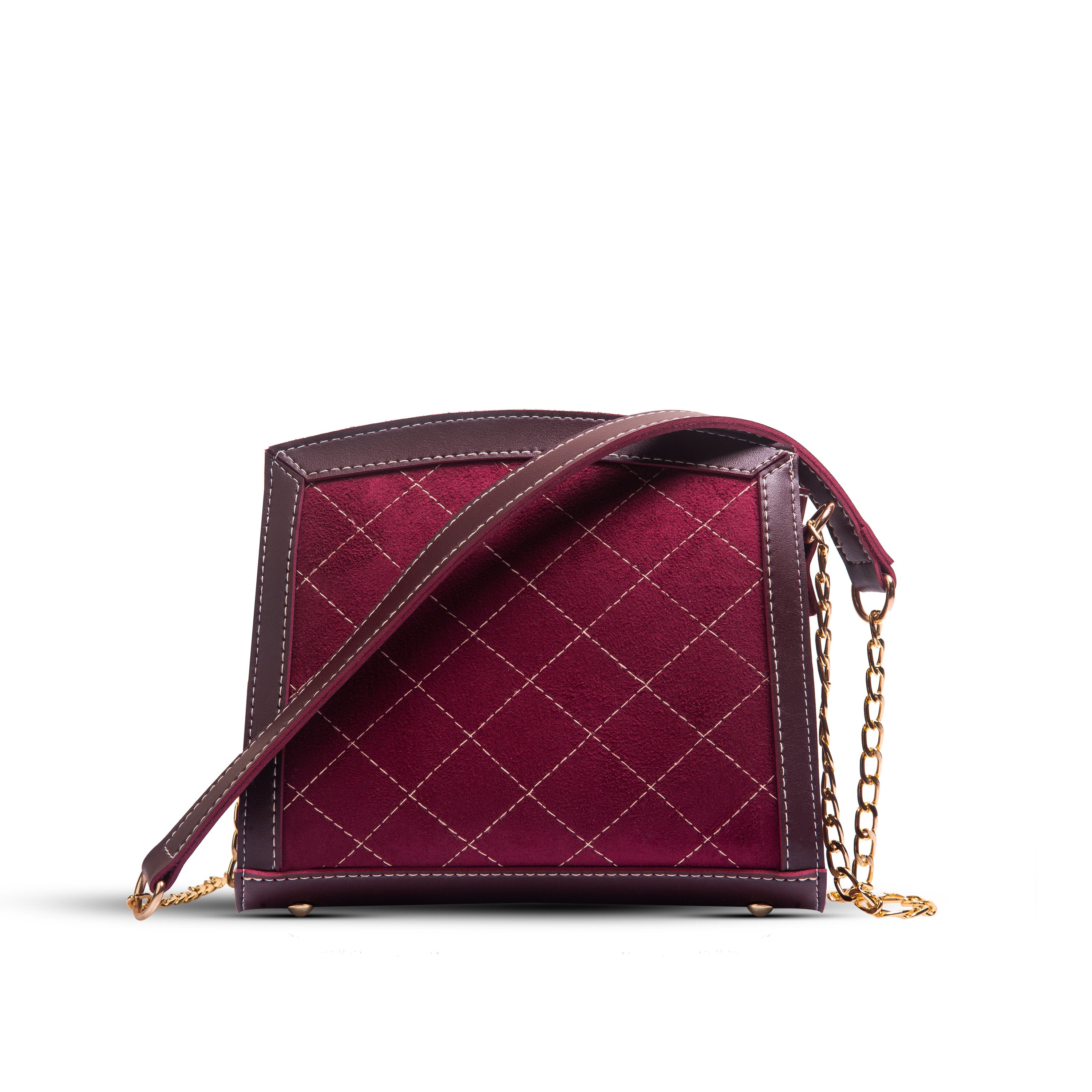 Sonic Maroon Crossbody bag - Bag X
