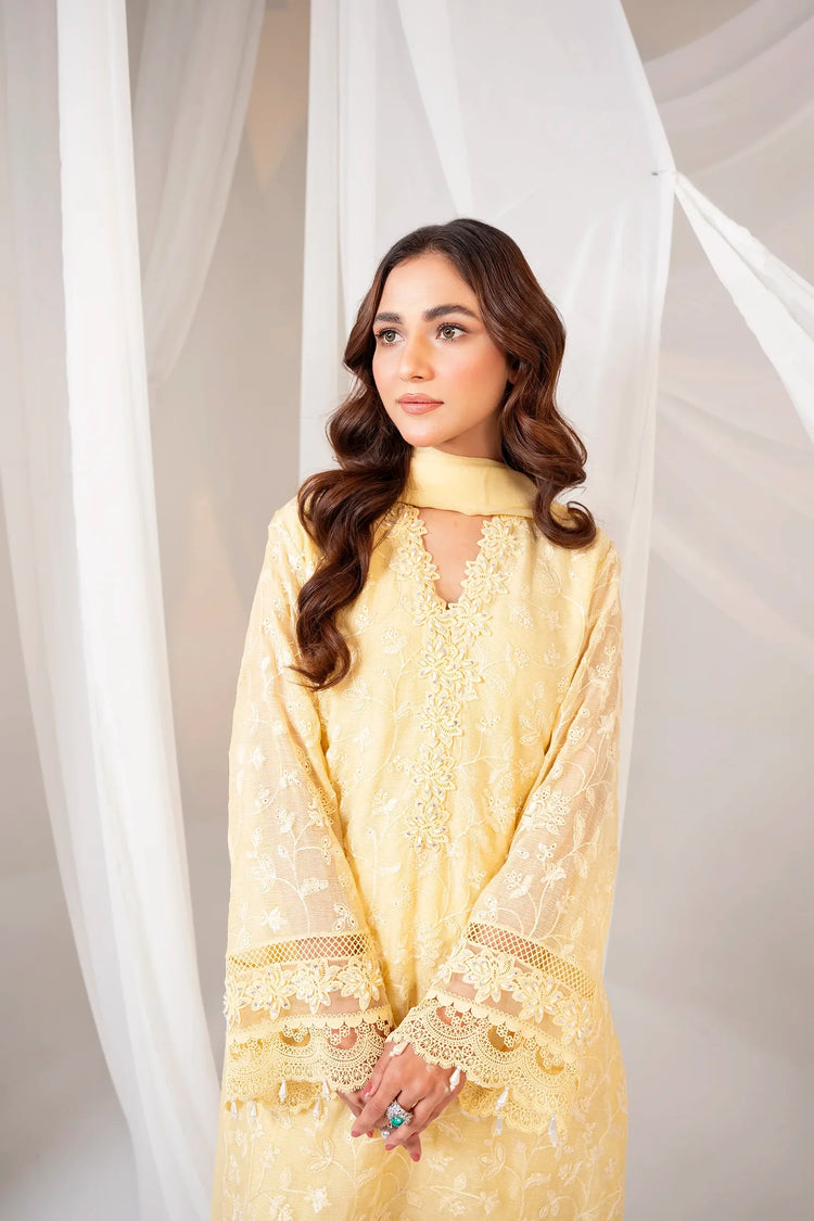 Sara 3 Piece Stitched - Javeria Zoa