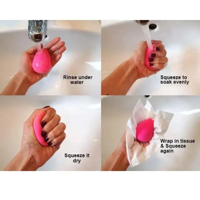 Pink Sponge Makeup Blender - Muicin