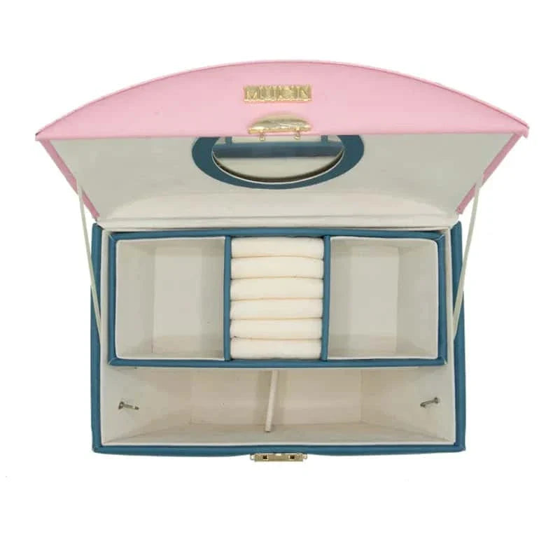 Dual-Tone Luxury Cosmetics & Jewelry Organizer - Muicin