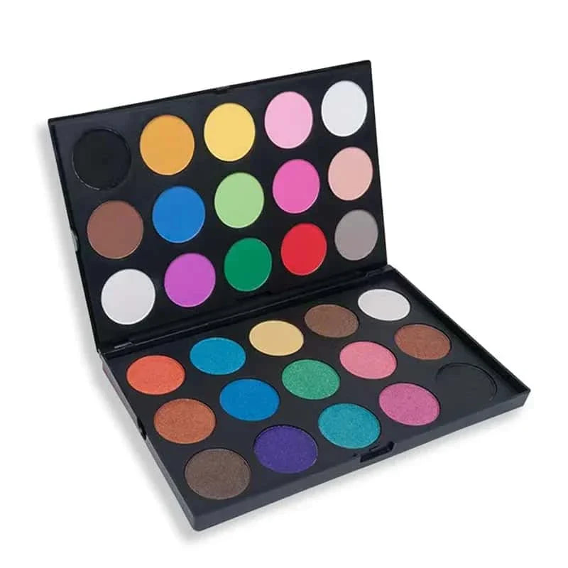Multi Color Matte & Velvet Eyeshadow Palette - Muicin