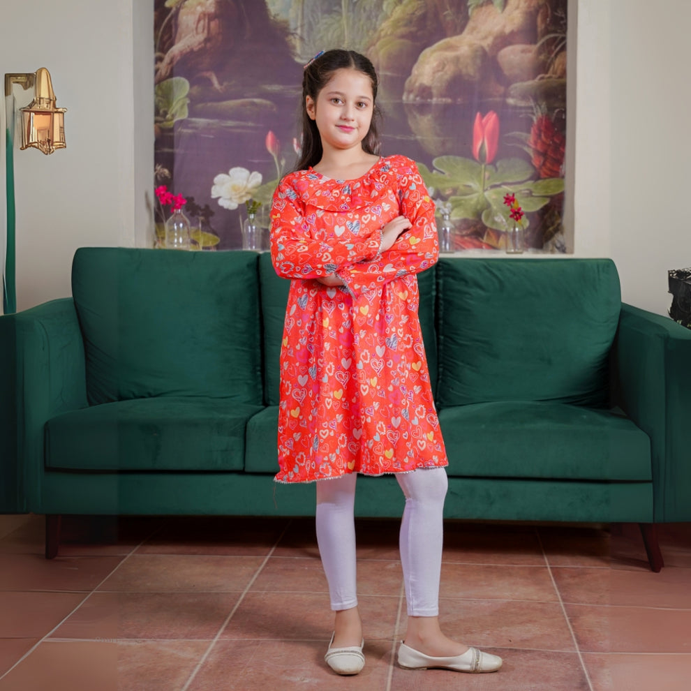 HeartPop – Lawn Frock - Rangooz