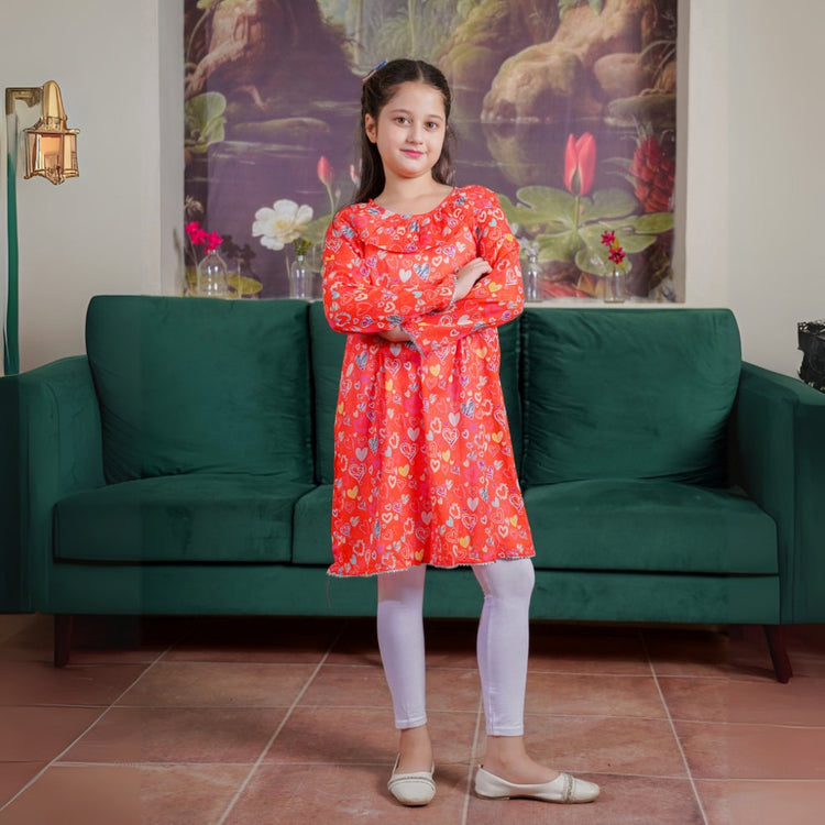 HeartPop – Lawn Frock - Rangooz