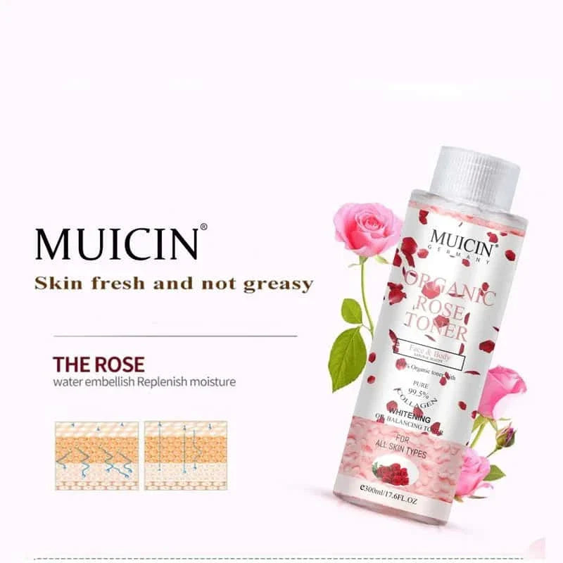 Organic Rose Hydration Toner - Muicin