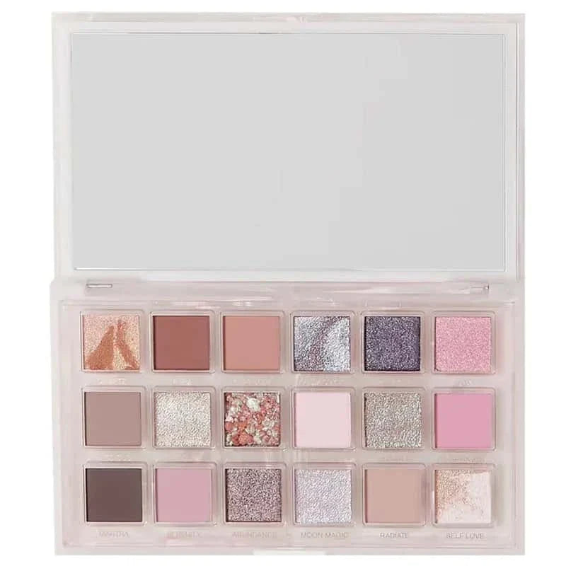 Pink Rose Quartz Eyeshadow Palette - Muicin