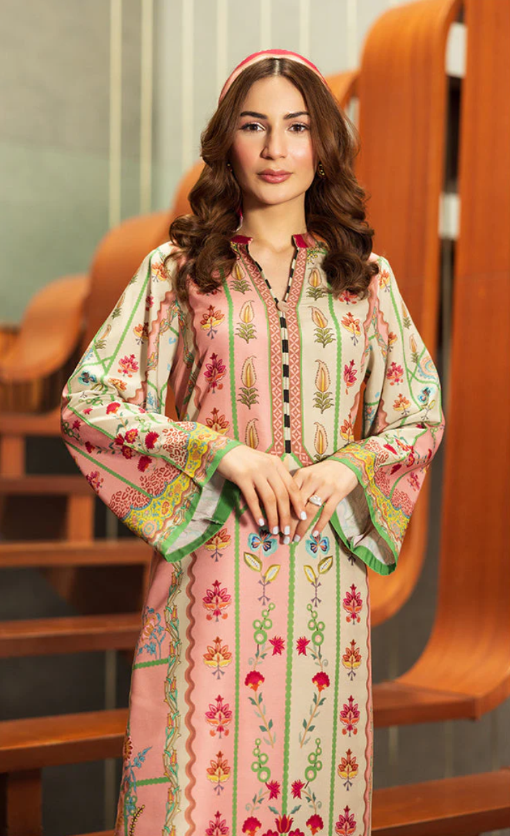 Zarlish - Stitched 2 Pcs - Kala Jora