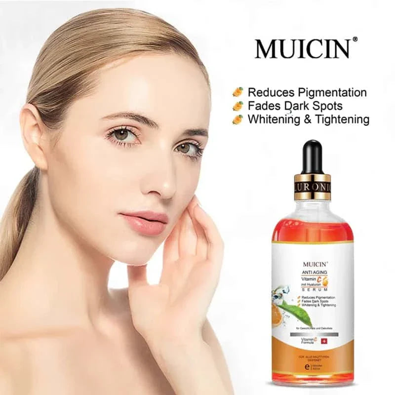 Vitamin C & Hyaluronic Acid Age-Defying Serum - Muicin