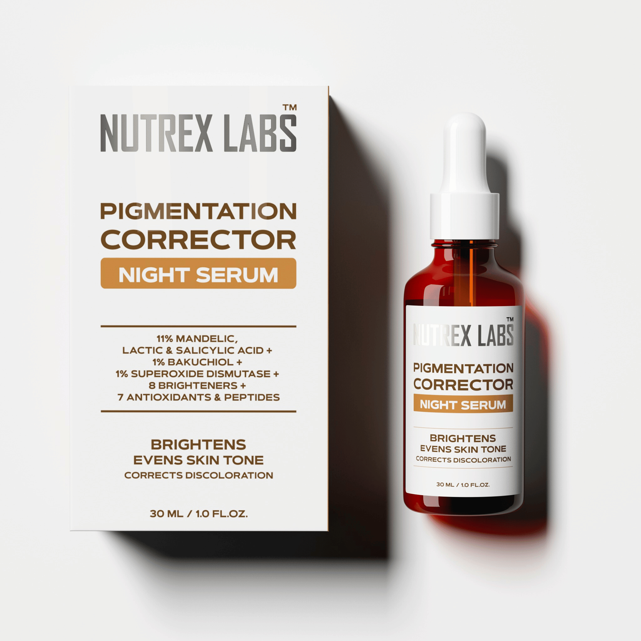 Pigmentation Corrector Night Serum - Nutrex Labs