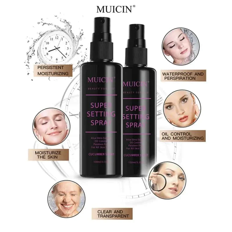 2 In 1 Super Makeup Setting Spray - Muicin