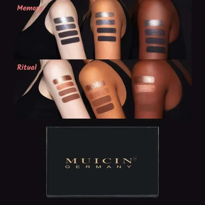 Matte & Velvet 11 Colors Eyeshadow Palette - Muicin