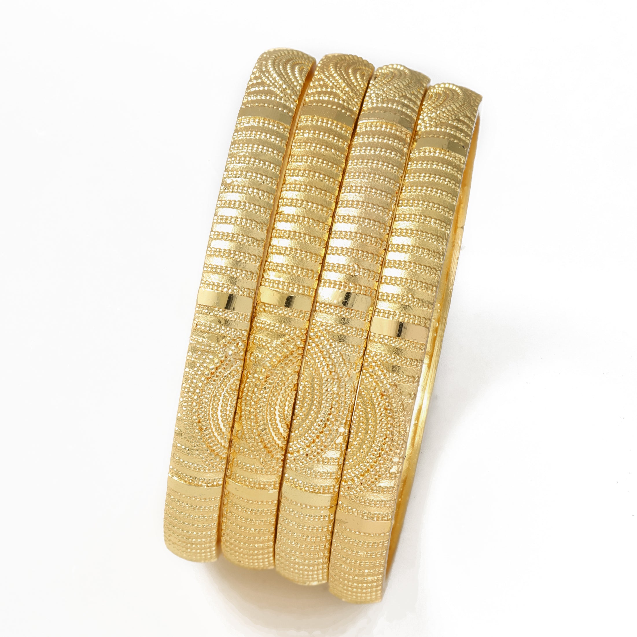 Dubai Design 4 Pcs Kangan - Aloro Jewels