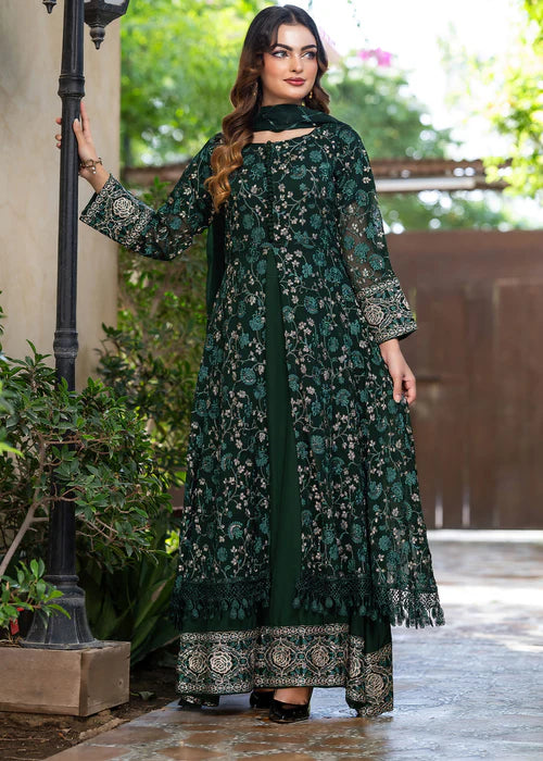 SANGEET BOTTLE GREEN - Ayesha's Closet