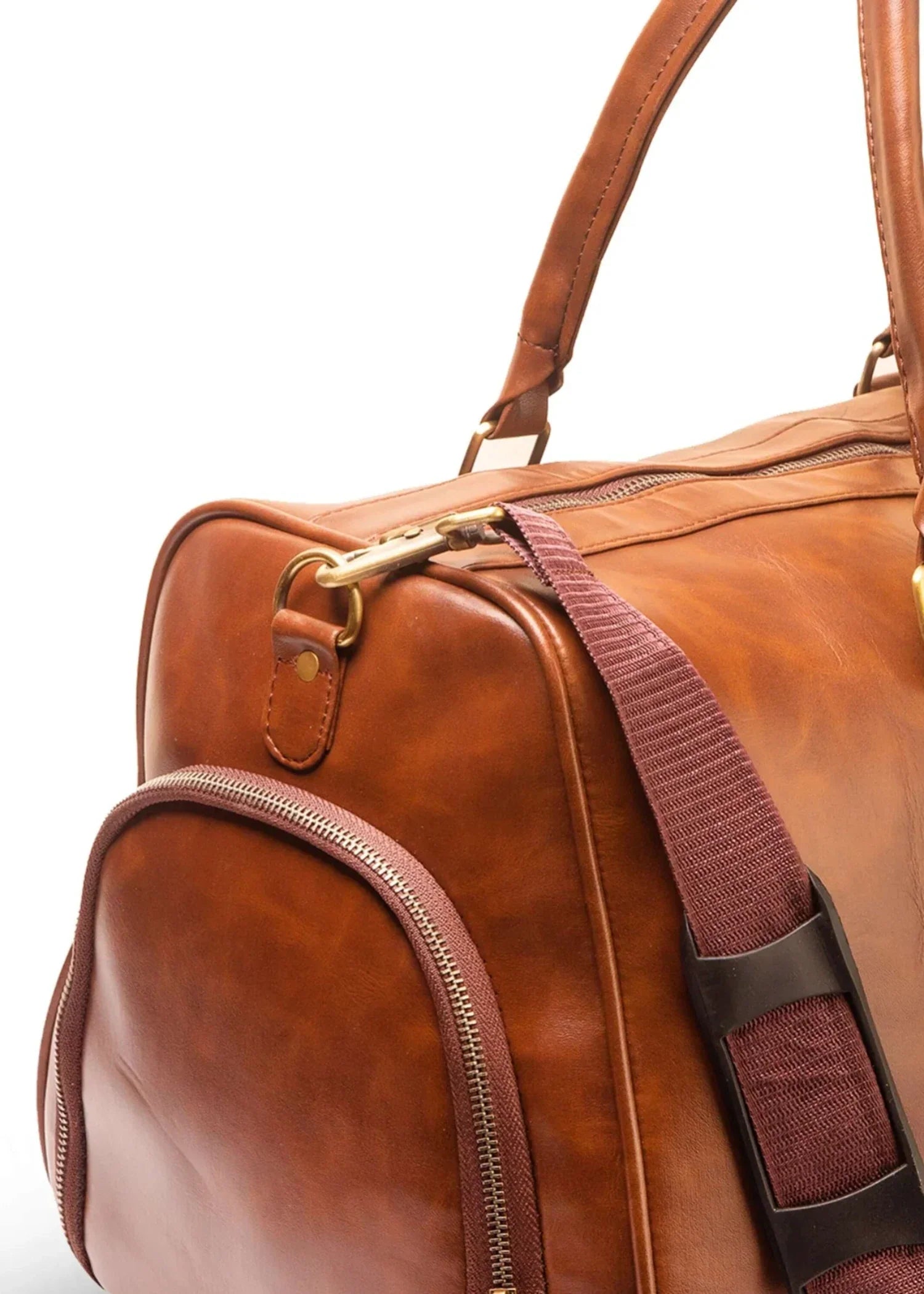 Berlin Duffel Brown Handbag - Bag X
