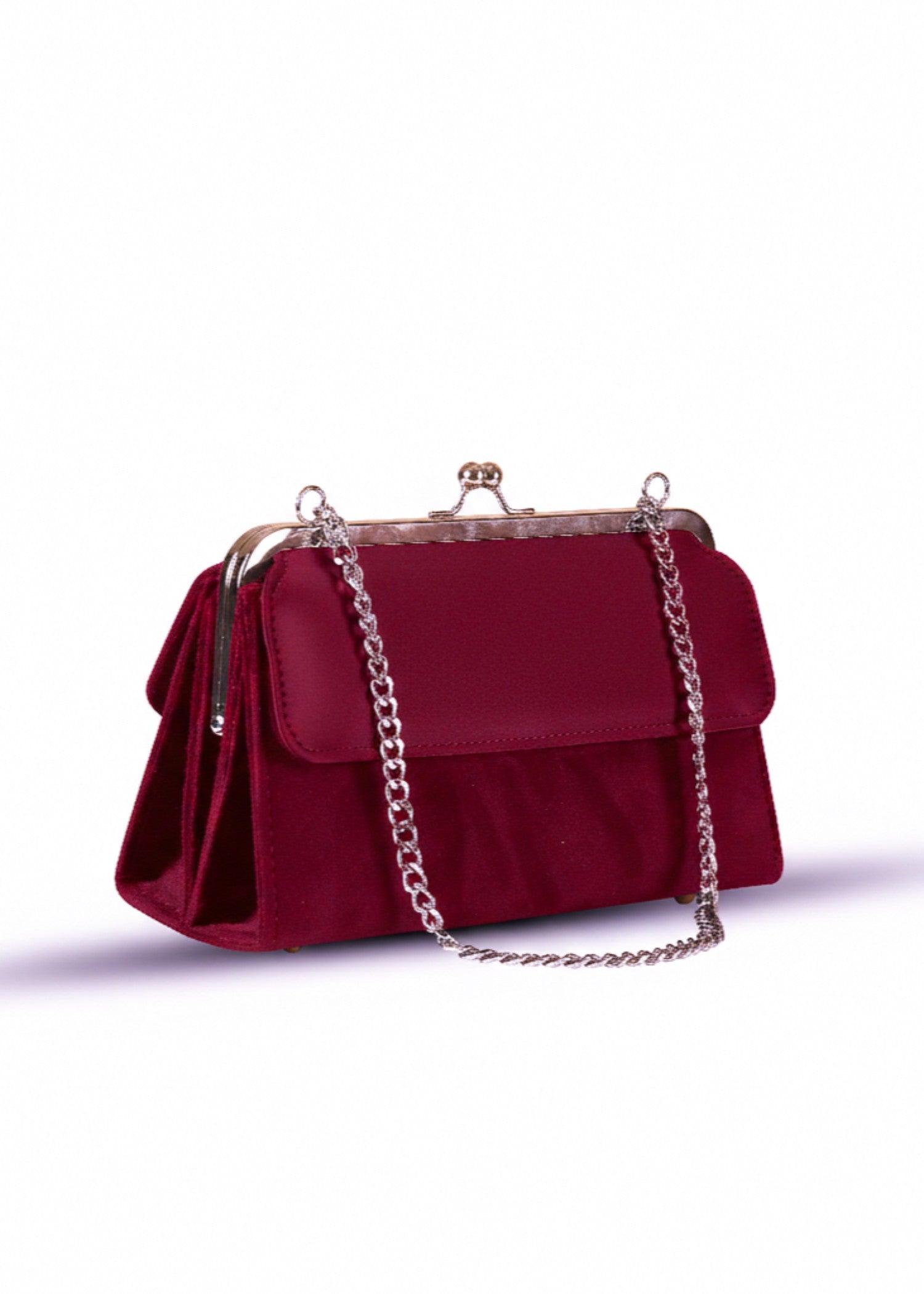 Beth Maroon Shoulder bag - Bag X