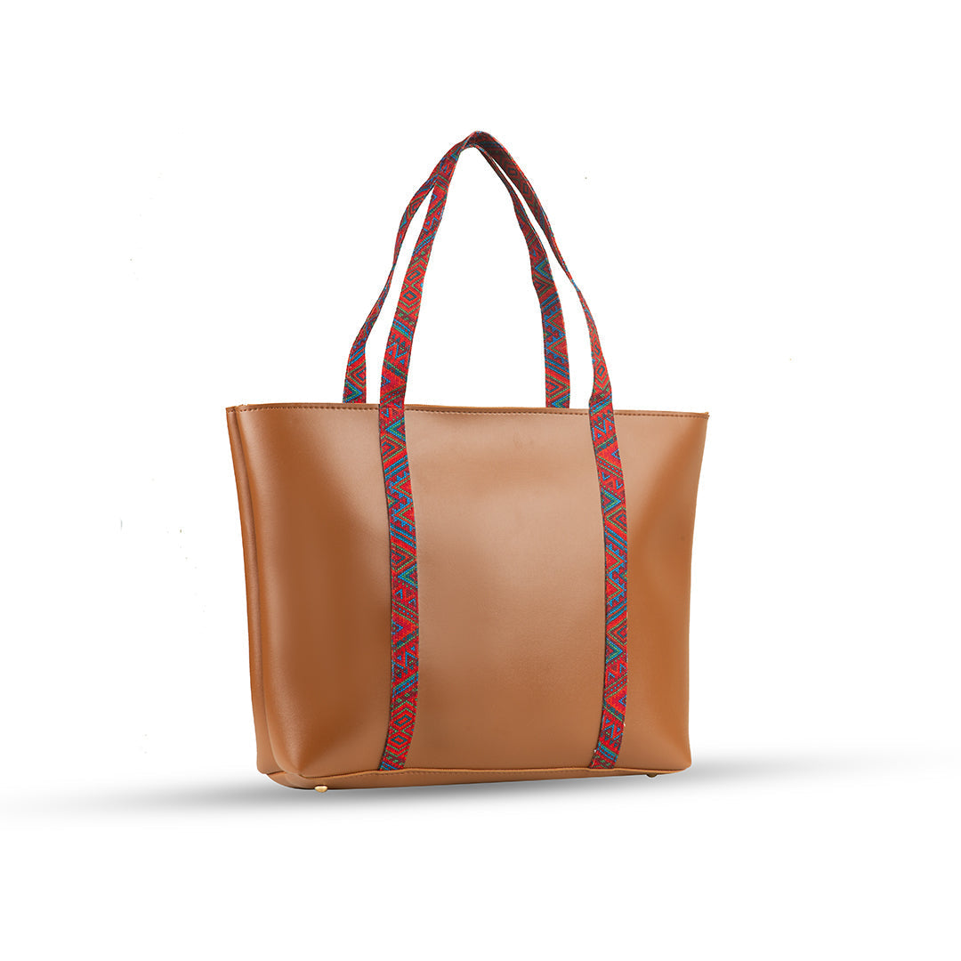 Tango Brown Tote Bag - Bag X