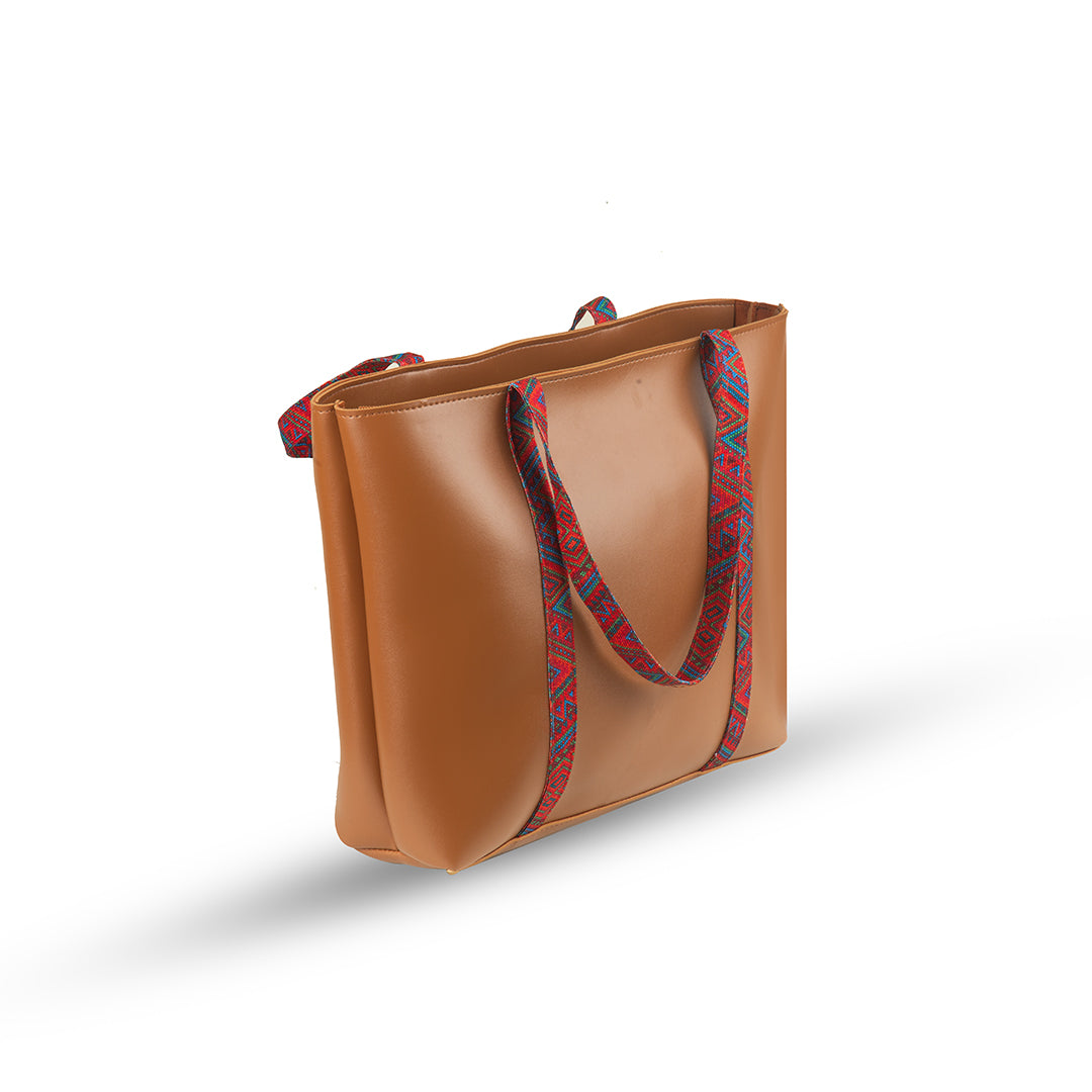 Tango Brown Tote Bag - Bag X