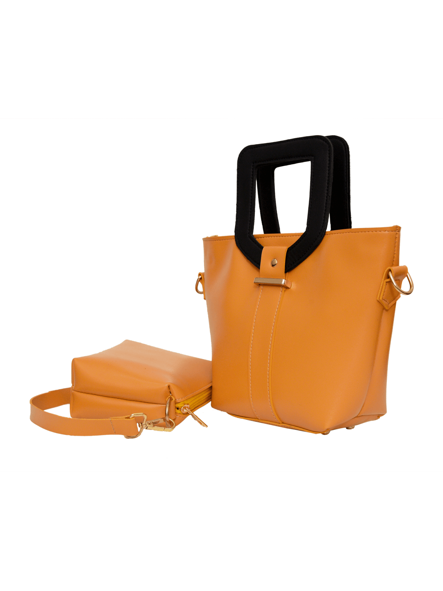 Voyage Yellow / Black Handbag - Bag X