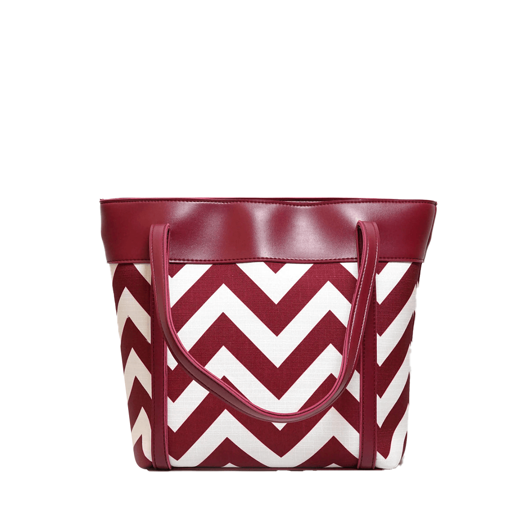 Canberra Maroon Handbag - Bag X