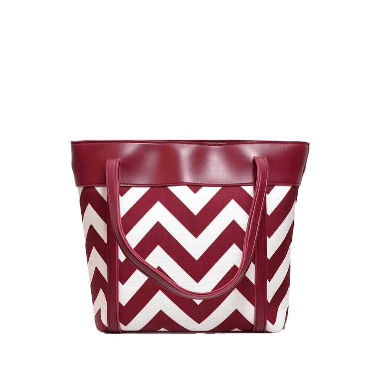 Canberra Maroon Handbag - Bag X
