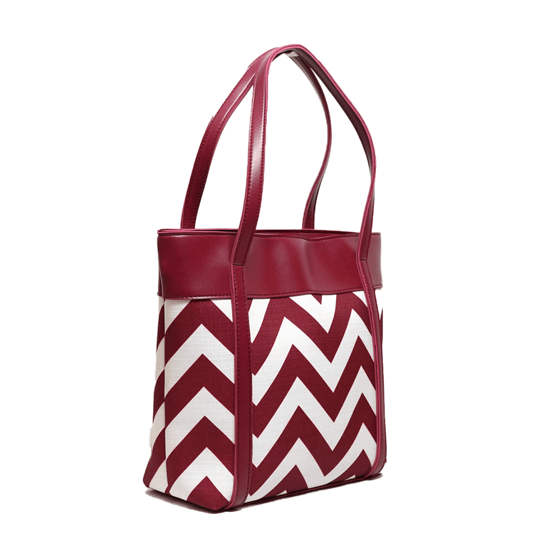 Canberra Maroon Handbag - Bag X