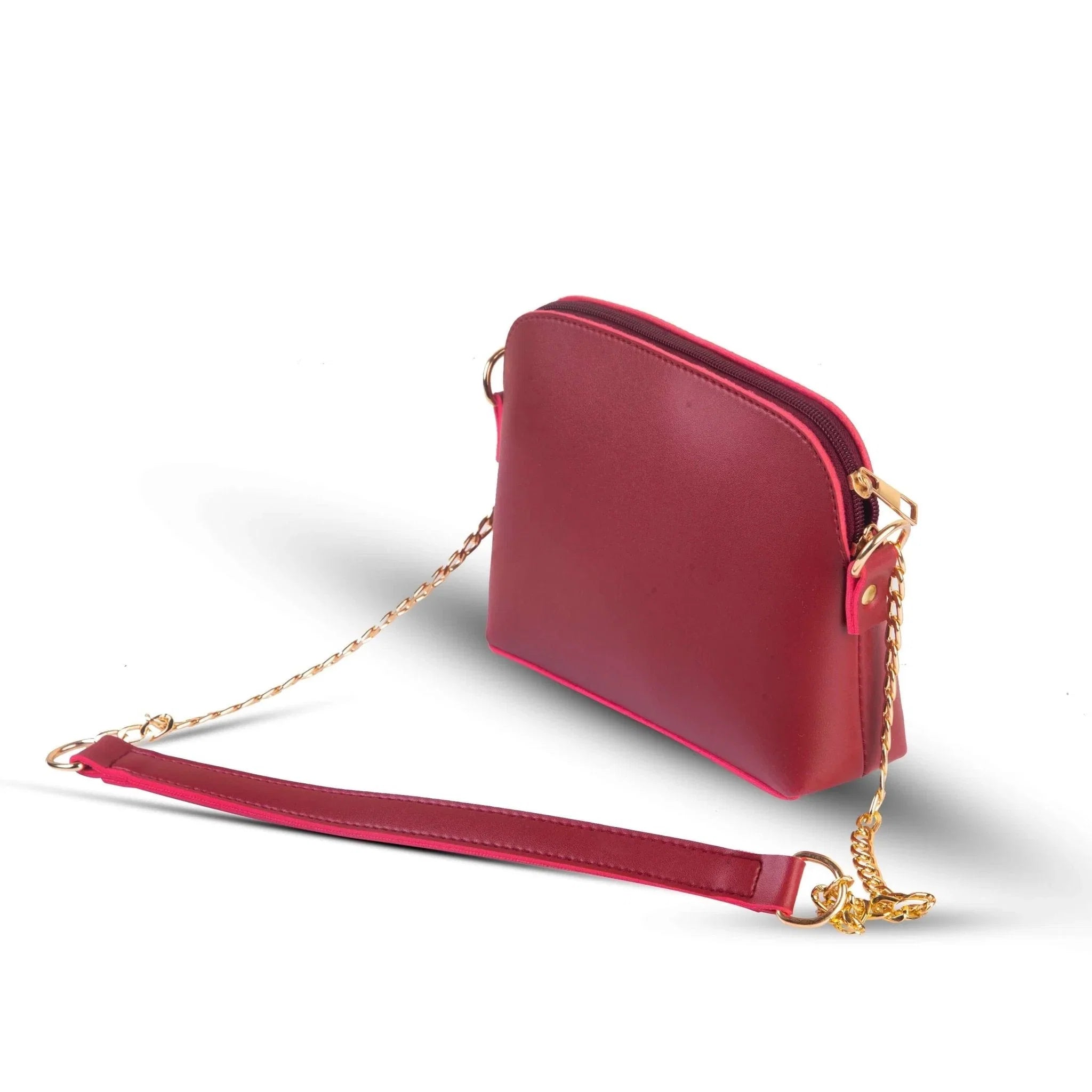 Flexi Mini Maroon Crossbody bag - Bag X