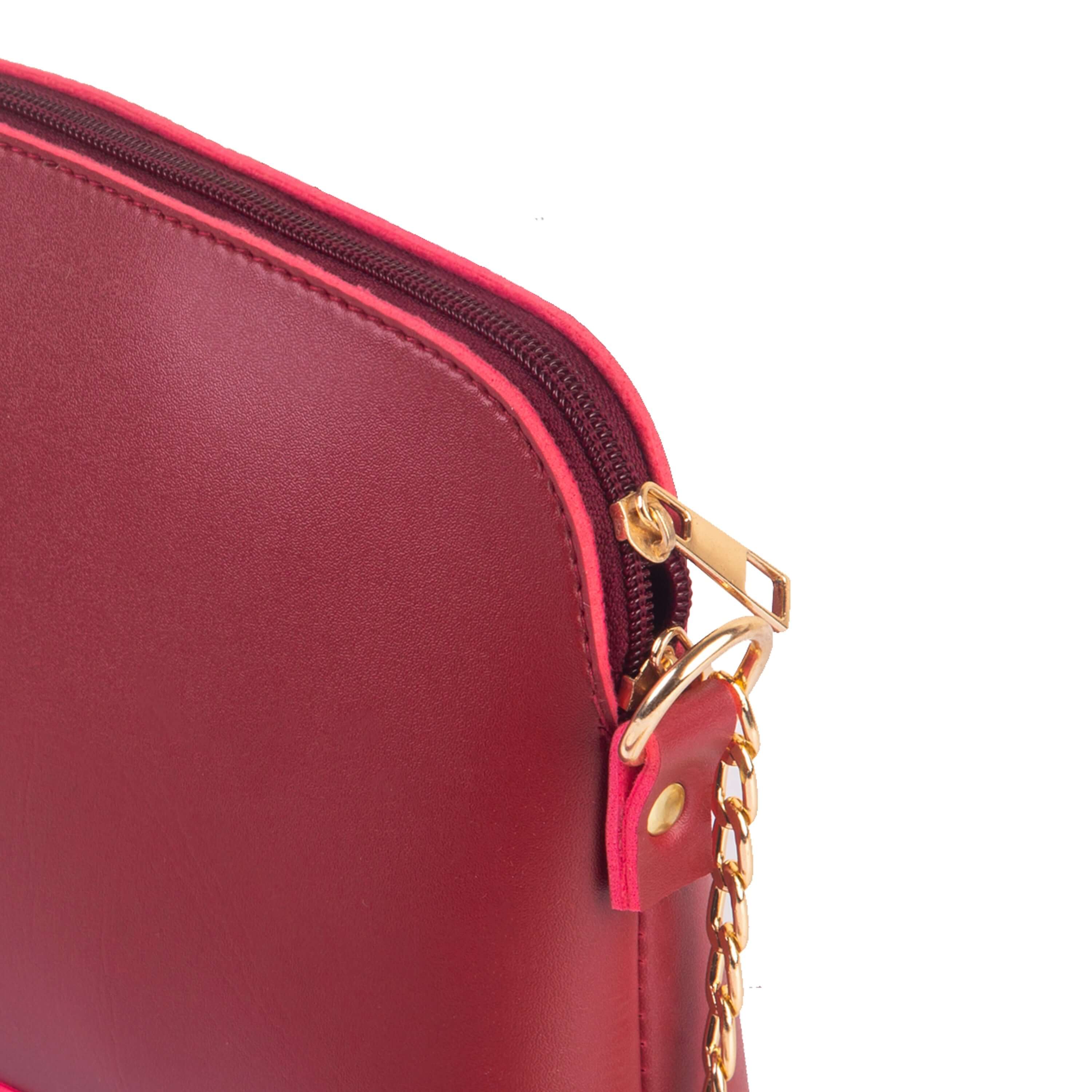 Flexi Mini Maroon Crossbody bag - Bag X
