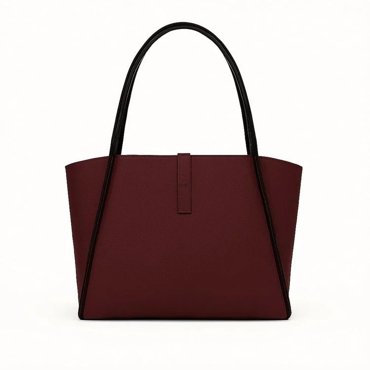 Elizabeth Maroon Tote Bag - Bag X