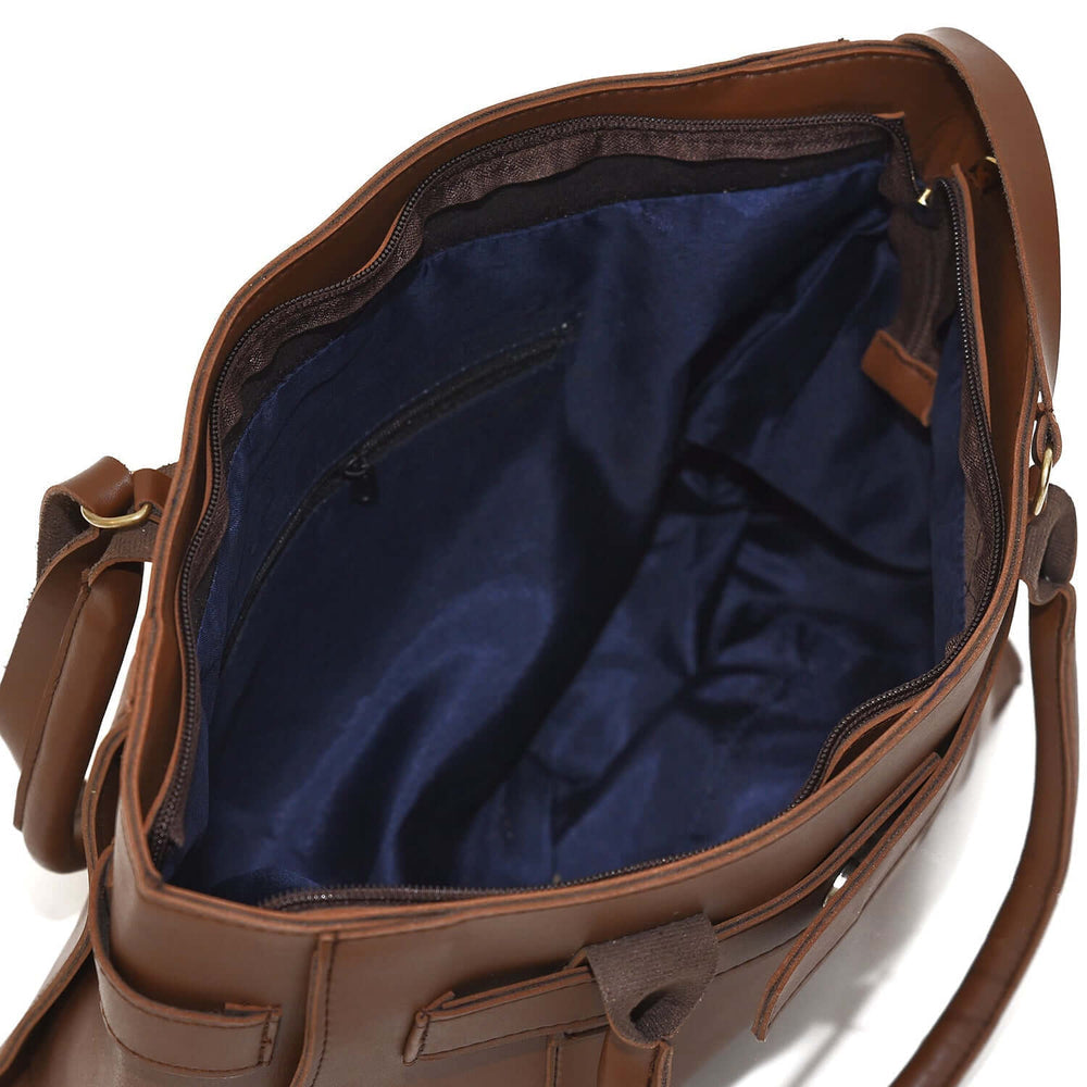 Fring Brown Handbag - Bag X