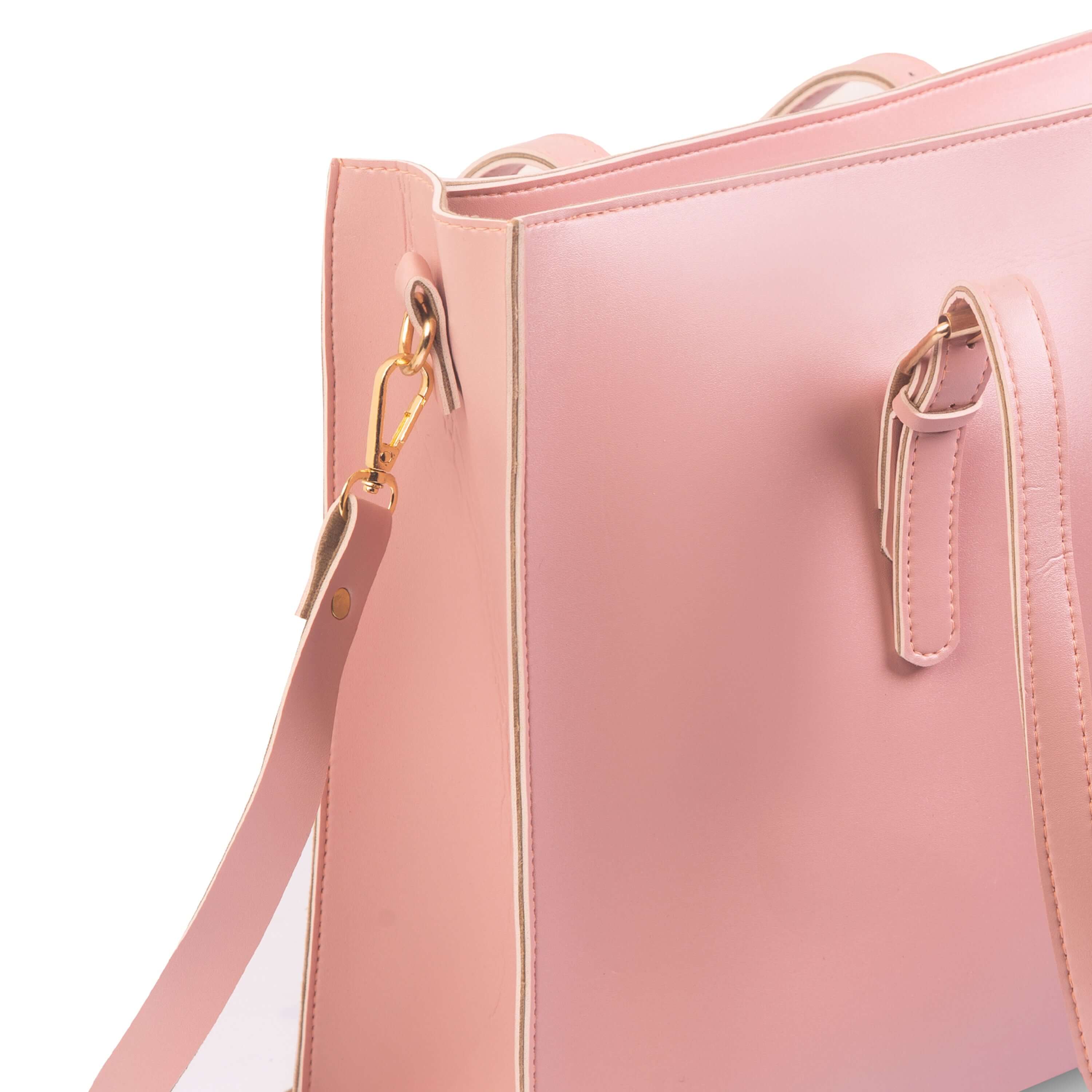 Blossom 3 Pcs Pink Tote Bag - Bag X