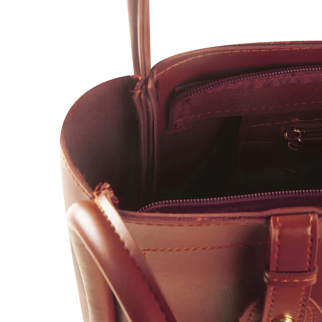 Ginger Maroon Shoulder bag - Bag X
