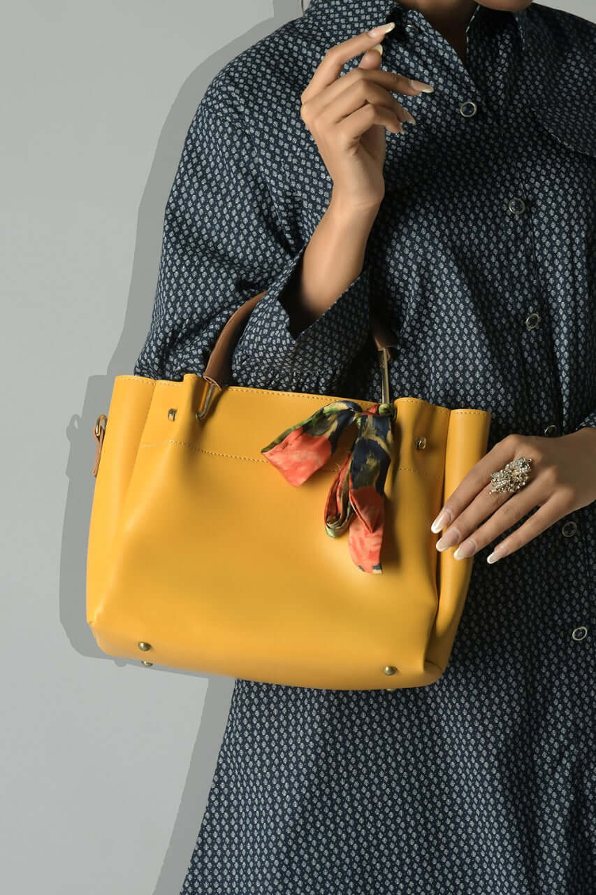 Moscow Yellow Handbag - Bag X