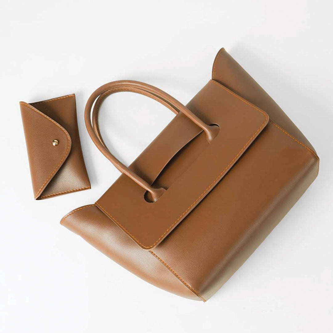 Amara Brown Wallet - Bag X