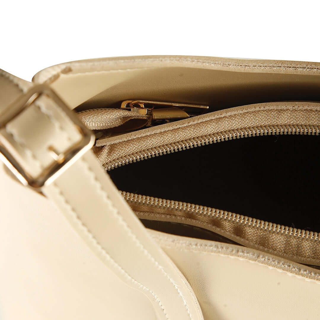 Monica Beige Tote Bag - Bag X