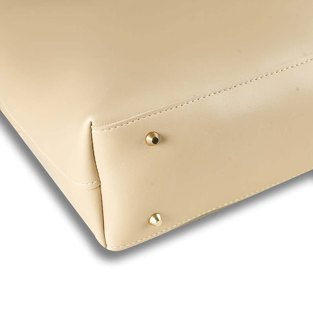 Monica Beige Tote Bag - Bag X